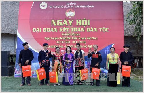 Khai mạc Tuần “Đại đoàn kết các dân tộc – Di sản văn hóa Việt Nam” ảnh 1